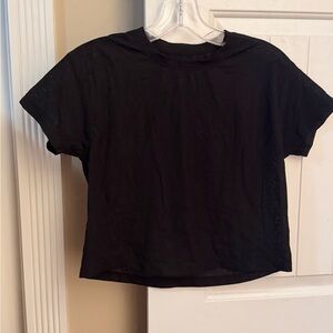 Lululemon Athletica Black Short Sleeve Tee
